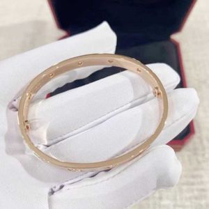 Original Boutique 18K Armband AU750 Rose Gold Love Fashion Par Style Have Logo