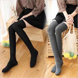 Women Socks Japanese Over-knee Funny Christmas Presents Sexy Stockings Cotton High-top Girl's Knee Cute Clothing