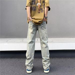 Männer Jeans Herren Casual Loch Cargo Hosen Lose Hip Hop Mann Retro Koreanische Mode Vintage Y2k Baggy Pfannen Männer streetwear Hosen