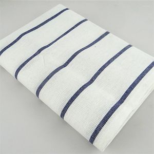 Table Napkin Brief Pastroal Napkins High-quality Tea Towels Blue Striped Cotton Plaid Mats Placemats Kitchen Decoration