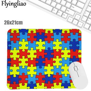 Padrão de autismo Bonito almofada de mesa mouse pad laptop mouse pad teclado protetor de desktop material de escritório escolar