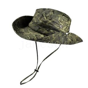 Foldable Adjustable camouflage Bucket Hat Unisex Popular Sun Hat Fishing DF075