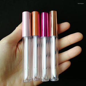 Storage Bottles 20Pcs Wholesale Lipgloss Tubes Empty Container Bulk With Wand Plastic Lipstick Samples DIY Makeup Clear Lip Gloss Tools