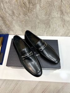 5A Original BOX Designer di marca di lusso Scarpe da uomo in pelle Nero Stampa coccodrillo bordeaux Scarpe a punta Scarpe eleganti da uomo casual Slip on Mocassini Scarpe da uomo