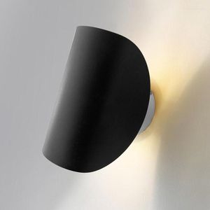 Vägglampor Nordisk LED-lampa För sovrum Sängbord Inredningslampor Vardagsrum Korridor Gang Veranda inomhus