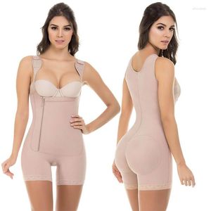 女性のシェイパープラスサイズ S-6XL ボディシェイパーアンダーバスト Fajas コロンビアナス女性シームレス太ももスリムシェイプウェアしっかりおなかコントロールボディスーツ