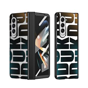 Clear Hard Cases For Samsung Galaxy Z Fold 5 Case Transparent Hinge Protection Film Screen Cover