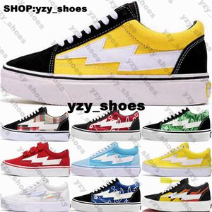 Designer Tamanho 5 11 Us5 Casual Mens Revenge x Storm Sneakers Sapatos Treinadores Esporte Canvas Mulheres Running Us 5 Preto Zapatos Juventude Roxo Skate Plataforma Kid 9186 Azul Cinza