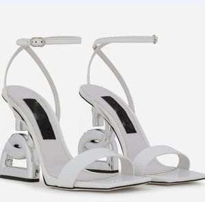 Metallische, mit Kristallen verzierte Knöchelsandalen mit Stiletto-Absätzen für Damen, Party- und Abendschuhe, offene Zehenpartie, Kalbsleder, Spiegelleder, Luxus-Designer-Fabrikschuhe