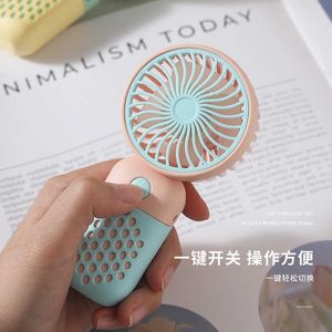 Electric Fans Handheld cute mini USB small fan portable female student dormitory desktop small electric fan