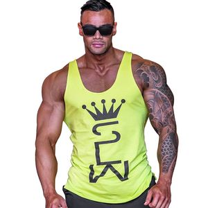 Men's Tank Tops Men Tank Top Gym Workout Singlet Sleeveless Blouse Stringer Tank Tops Bodybuilding Show Muscle 230710