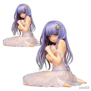 Action Toy Figures 13CM Anime Game Figure Sexy Girl DATE LIVE Izayoi WHite Dress Standding Model Dolls Toy Gift Collect Boxed Ornaments R230710
