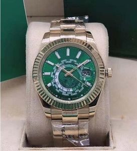 42 mm hochwertige automatische mechanische Herrenuhr Herrenuhren Herren Edelstahl Faltschließe Sport wasserdichte Business-Armbanduhr Herrenarmbanduhr mit Box -1