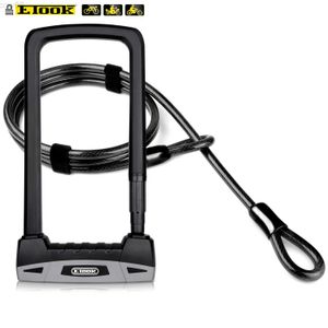 Travas de bicicleta Etook U-lock Anti-cisalhamento 12 Ton. Corte Hidráulico Trava de bicicleta Heavy Duty Anti Tht Trava de motocicleta Trava E-Bicyc Trava MTB com Armação HKD230710