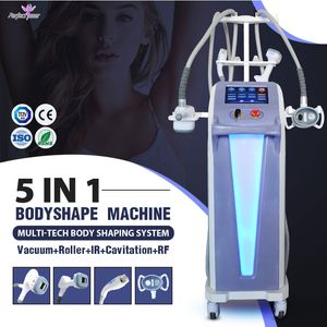 2023 Vela Shaping RF Machine Skin Tightening Vacuum Laser Cellulite Treatment 40K Cavitation Fat Reduction Device