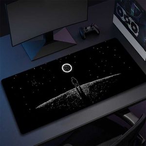 Mouse Pads Pulso Grande Gaming Mouse Pad XXL Astronaut Non-Slip Rubber Big Mousepad Gamer Computer Laptop Office Mouse Mat Desk Mat Pads R230710