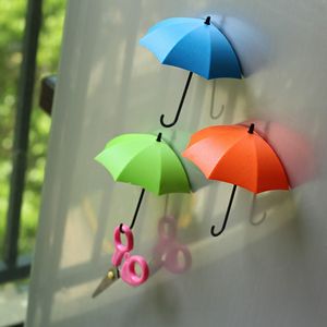 Fridge Magnets Refrigerator Magnets 3d Umbrella Creative Hook Strong Magnetic Buckle Home Decoration 230710