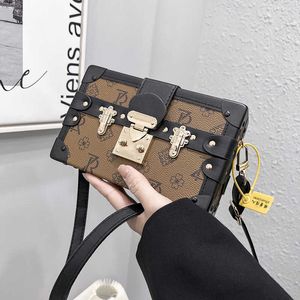 Store Handbag Retail Wholesale Box Bag Small Square Spring/summer 2023 New Trendy Printed One Shoulder Crossbody Mini Change