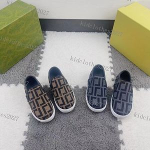 Childrens small shoes top designer autumn and winter new handsome casual fashion simple flatshoes all comfortable shoes fashion brnad Flat shoes New