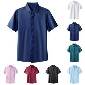 T-shirts för män Mode Vår och sommar Fritidskläder Kortärmad Lapel Solid Termisk Snö Män Layering Långärmad Dam Active Wear