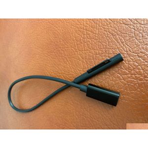 Conexões de cabos de tablet pc preto 0,25 m usb tipo c fêmea para superfície pd carregador para pro 6 5 4 3 drop delivery computadores rede em dhehz