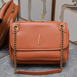 Flap Crossbody Bag Women Handbags Solid Color Fashion Shoulder Bags Metal Sliding Chain Hardware Letter Double Zipper Cell Phone Pocket Large Capacity Tote Purse