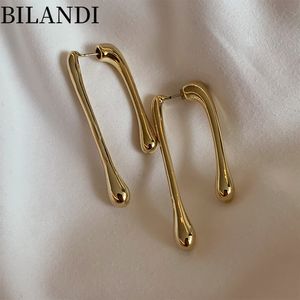 Stud Bilandi Trendy Schmuck Geometrische Ohrringe Verkauf Tropfen Für Frauen Party Geschenke 230710