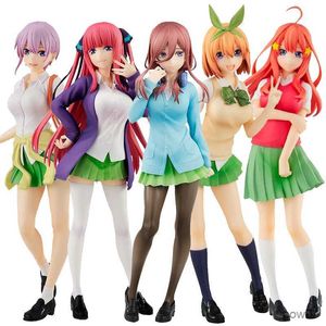 Figury zabawek akcji 18 cm Figura Kwintesencja Quintuplets School STARDY statyczny model kolekcji Doll Toys R230710