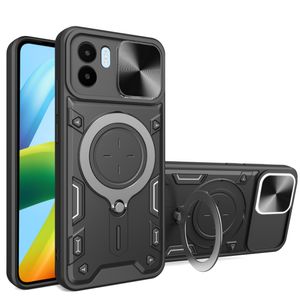 Nova chegada capa de telefone para Huawei Nova 9 P30 Lite Honor X7a X8a 4G 5G com proteção de lente deslizante 360 graus de rotação suporte de anel Kickstand estojo à prova de choque