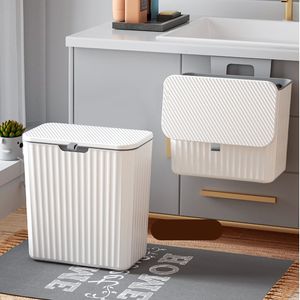 Storage Baskets Folding Laundry Clothes Basket Home Garbage Accessories Portable Save Space Punch Free Dirty Holder Bucket 230710