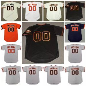 San Francisco Vintage Baseball Jersey Custom Any Number And Name Jerseys All Stitched Mens Womens Youth Fast