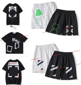 2023 Mens Summer Designer Shorts Fashion Loose Swimming Suits Womens Streetwear Clothing White Quick Drying Swimwear Letters Offs Printed Board