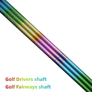 Клубные шахты для гольфа водителя вала красочный автофлекс SF505X SF505 SF505XX Flex Graphite Wans Wrood Clubs Golf Shaft 230707