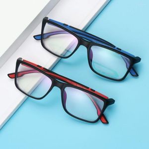 Sonnenbrille Tragbarer Augenschutz Anti-Blaulicht-Brille Progressive Multifokallinse Ultra-Frame-Lesebrille