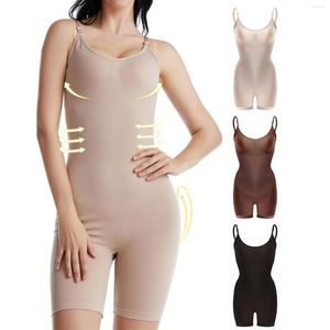 Women's Shapers Clip And Zip Waist Trainer Body Shaping Onesie Female Breast Support Gather Postpartum Corset Abdominal