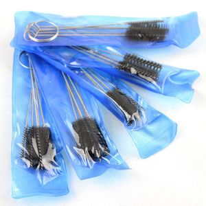 Brosse de nettoyage Accessoires pour fumer Bol en verre Brûleurs à mazout Tuyaux Bong en verre Plate-forme pétrolière Pipe à eau Outils propres Vente en gros