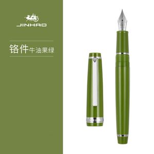 万年筆 Jinhao 82 キャンディーカラーペン ゴールドトリム アクリルバレル ファインペン先 書道署名学校 A7282 230707