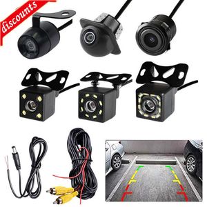 New Car Rear View Camera with Video Cable Night Vision Reversing Auto Parking Camera IP68 Waterproof CCD LED Auto Backup Monitor HD