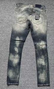 Ksubi Jeans Мужские мужские весна/лето вымыли старое изношенное дыра с упругими брюками rdk6