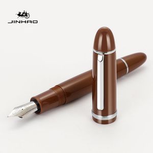 万年筆高品質 JinHao X159 ペンアクリルインクスピンコンバータフィラー EF F ペン先ビジネス文具オフィス学用品 230707