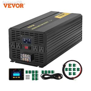 Jump Starter VEVOR 1250W6000W DC12V DC24V DC36V DC48V to AC120V Modified Sine Wave Inverter for Car and Home Power Supply Outdoor Use HKD230710