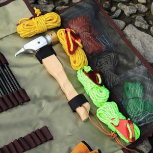 Resistance Bands Tent Ropes 2/4/6 Roll Wear-resistant Adjustable Thickened Strong Pull Force Camp Rope Camping Supplies HKD230710