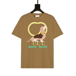 23SSメンズTシャツ男性シャツデザイナーTシャツメンズシャツ夏のカジュアルラウンドネックスウェットスウェットアブソービング半袖の手紙印刷ファッションカップルの同じ服S-5XL