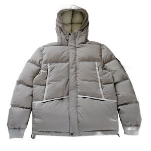 Piumino con cappuccio impermeabile da uomo autunno e inverno Coppia giacche imbottite in cotone imbottito sciolto 44508