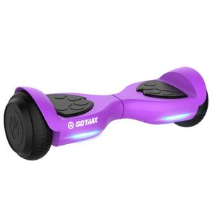 Lil Cub Kids Hoverboard med 6 5-hjuls LED-frontljus, Max 2 5 Miles och 6 2mph självbalanserande skoter för 44-88lbs barnblå