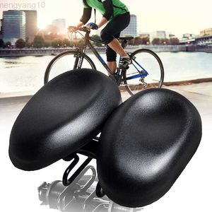 Selle per bici Cuscino per bicicletta a due posti Comodo doppio imbottito Multi-Funzione di ricambio Sport Noseless Easy Install Selle per bici Pad HKD230710