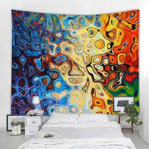 Tapestries plus size multicolor vacker tapestry vägg hängande strandhandduk heminredning tapisserier vardagsrum sovrum soffan filt