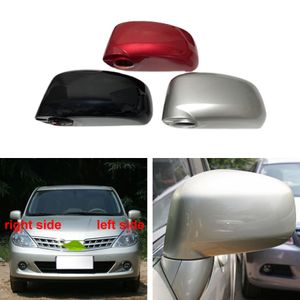 Für Nissan Tiida 2005 2006 2007 2008 2009 2010 Auto Zubehör Rückspiegel Abdeckung Rückspiegel Shell Farbe Lackiert