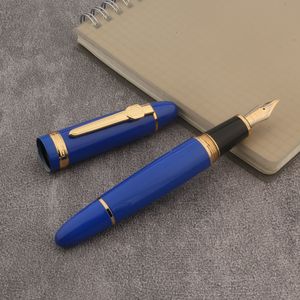 Fountain Pens JINHAO 159 Pen Calligraphy Metal Spin Golden EF F M Nib Business Office School Supplies Ink 230707