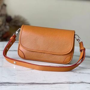 En kaliteli tasarımcı crossbody çanta taneli cowhide gerçek deri cüzdan aynası kaliteli omuz çantası lüks moda flep çantası manyetik kapanma çantası ile kutu